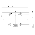 Yuqori yorqinligi 43 dyuymli LCD displey